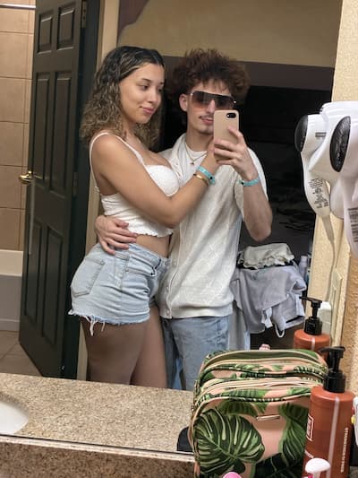 Matching white outfits